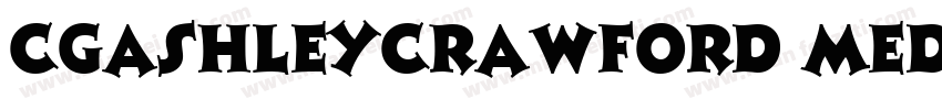CgAshleyCrawford Medium字体转换